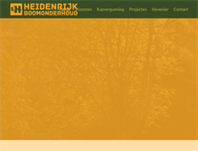 Tablet Screenshot of heidenrijk.com
